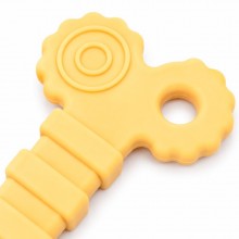 Mordedor Pet Osso Chato Amarelo
